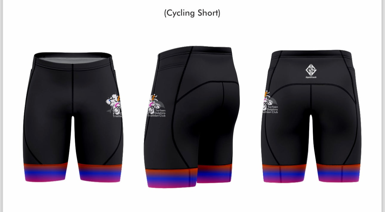 Torfaen Club sublimated Compression Shorts Long